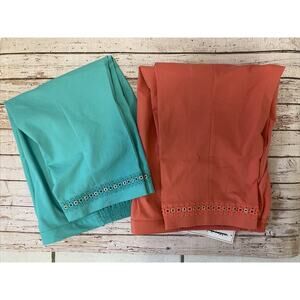 Alfred Dunner Yellow Capris w/ Pockets size 6P